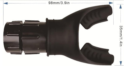 Atemtrainer Lungentrainer, Atemtrainingsgerät Für Die Lungenkapazität, Atemübungen Trainer Mit Einstellbaren Widerständen Zur Steigerung Der Atemausdauer, Lungentrainer Sport, Schwarz