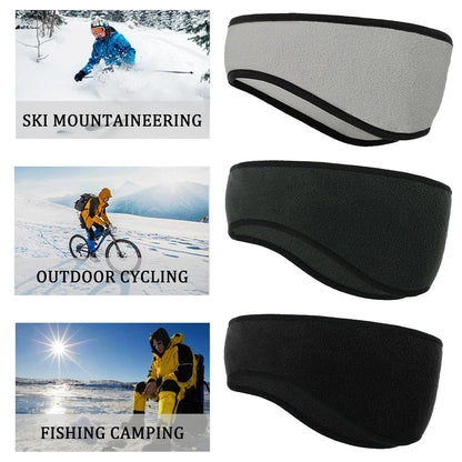 3-Teiliges Winter-Stirnband, Ohrenschutz,  Warm Und Bequem, Gehörschutz, Winter-Stirnband, Geeignet Für Outdoor-Sportarten