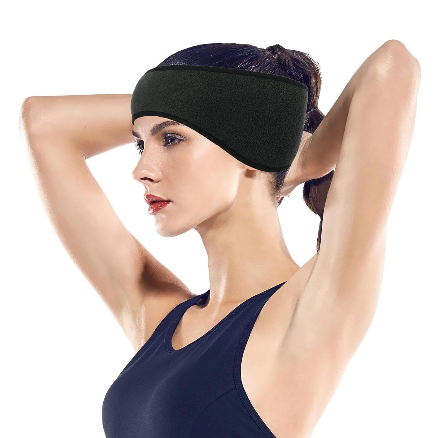 3-Teiliges Winter-Stirnband, Ohrenschutz,  Warm Und Bequem, Gehörschutz, Winter-Stirnband, Geeignet Für Outdoor-Sportarten